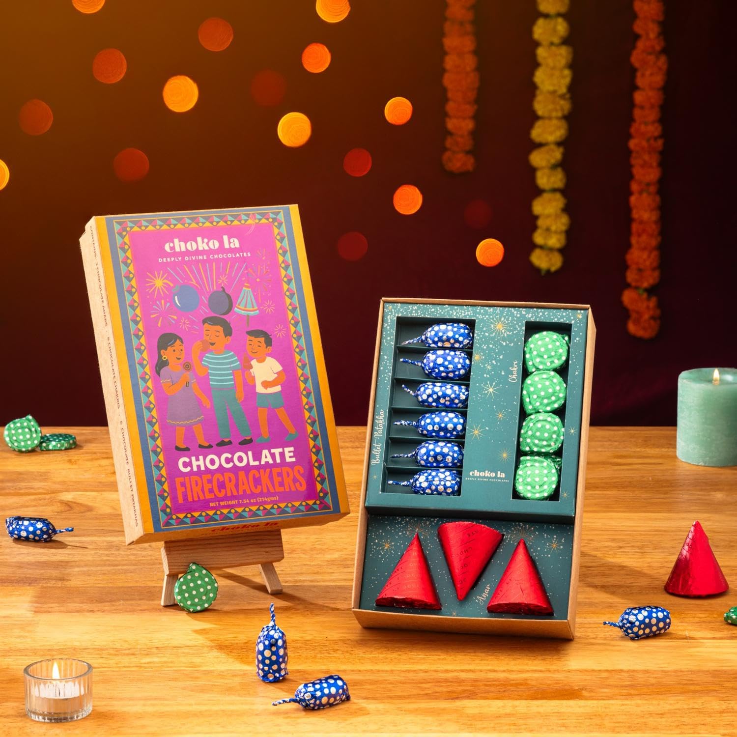 Chokola Firecracker Shape Chocolates, 214G : Amazon.in: Grocery